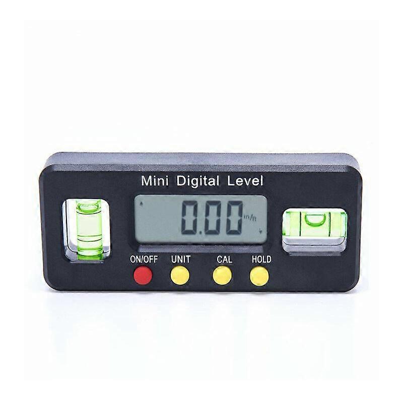 Electronic Level, Digital Inclinometer Protractor, with Display, with Magnetic Base, High Precision, with Display Hold Reading and Flip Function-100mm