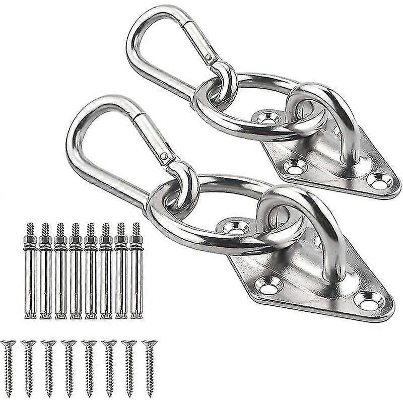 Heavy Duty Hammock Hanging Kit, M8 Hanging Ceiling Hooks, Hammock Swing Hook