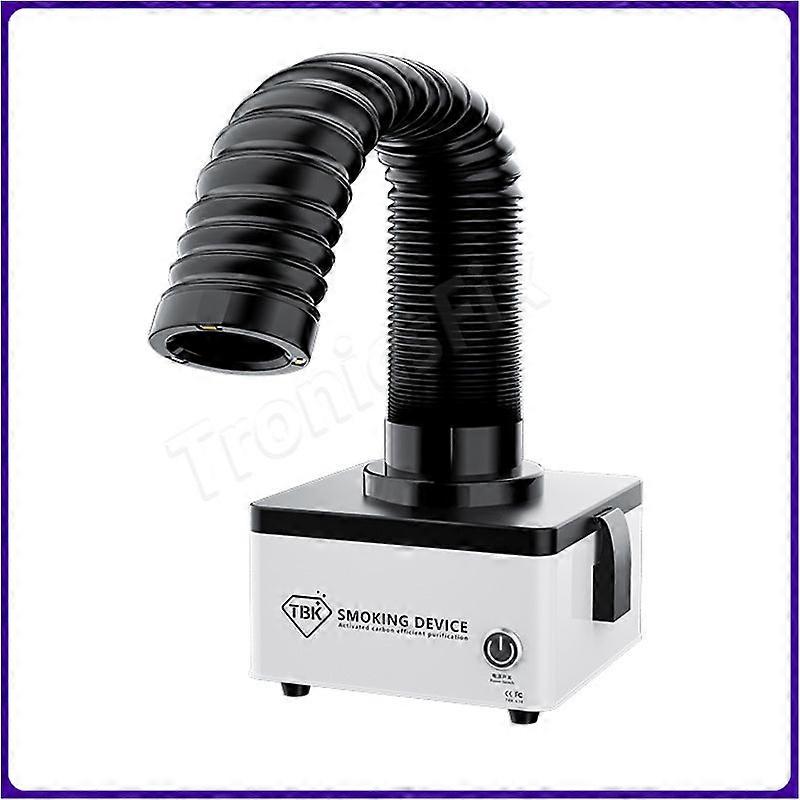 Tbk 638 Mini Efficient Purification Smoking Instrument Soldering Purifier Absorber Esd Fume Extractor With Led Light