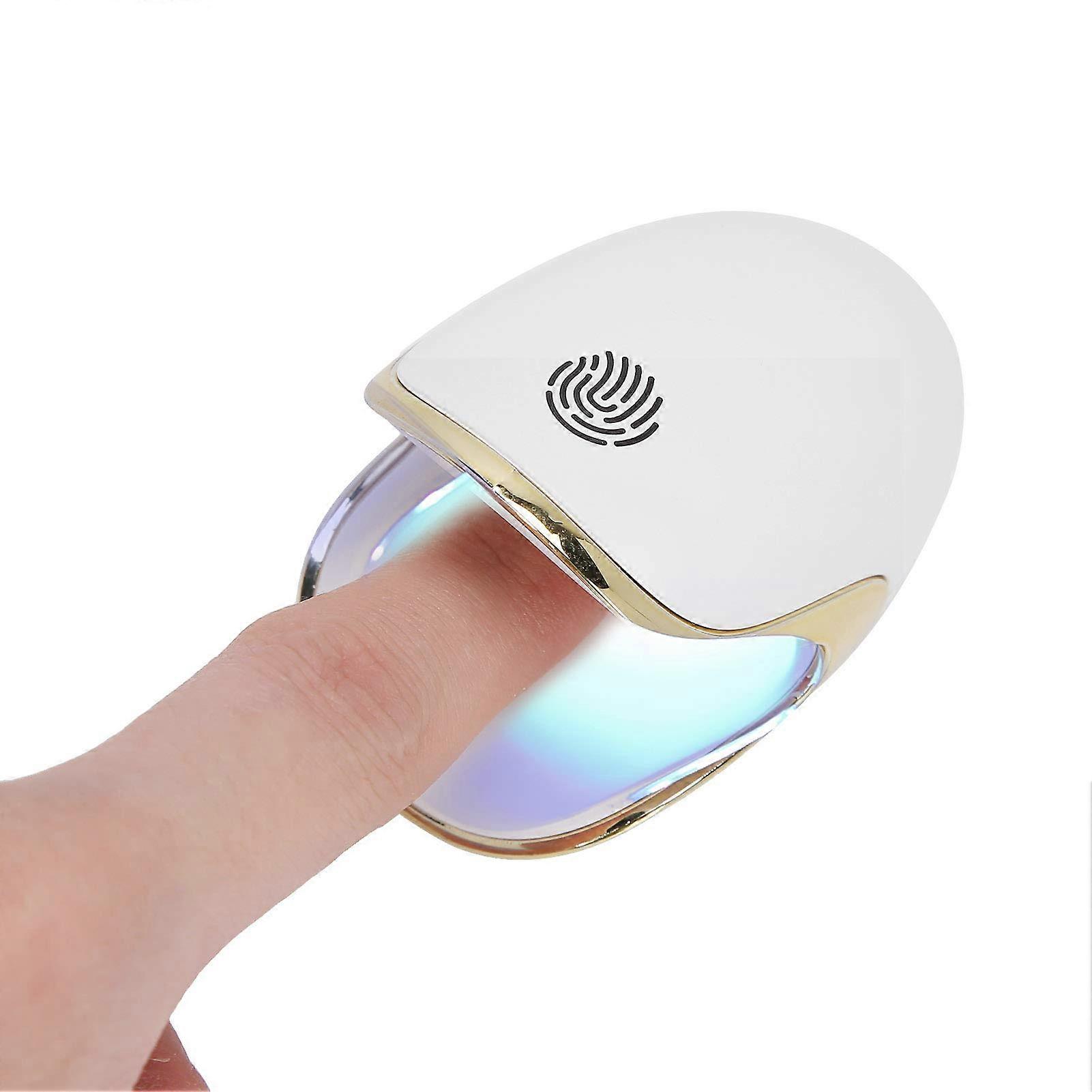 UV-LED-Nagellampe Mini-Nageltrockner für einen Finger, kleiner tragbarer Einfinger