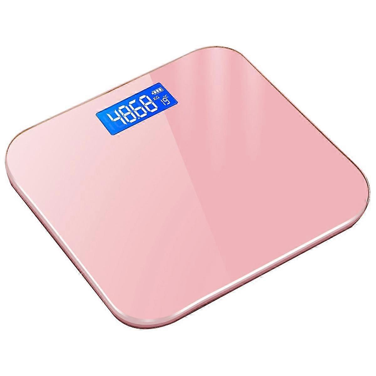 Bathroom Scale compatible with Body Weight, Highly Accurate Digital Weighing Machine LED Display Electronic Weight Scale