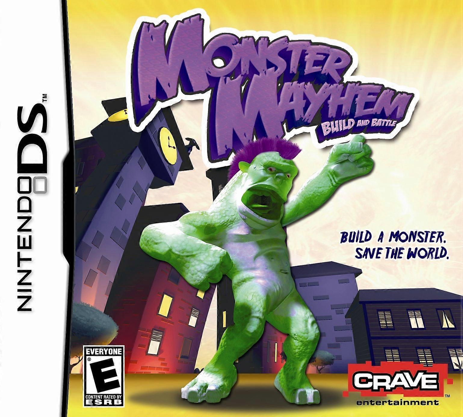 Monster Mayhem Build  Battle  Game -  - PAL - New & Sealed
