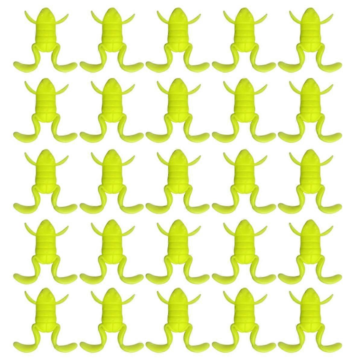 D Frog Soft Bait Kicking Frog Lure Köder, geeignet für alle Arten von fleischfressenden Fischen, Soft Bait