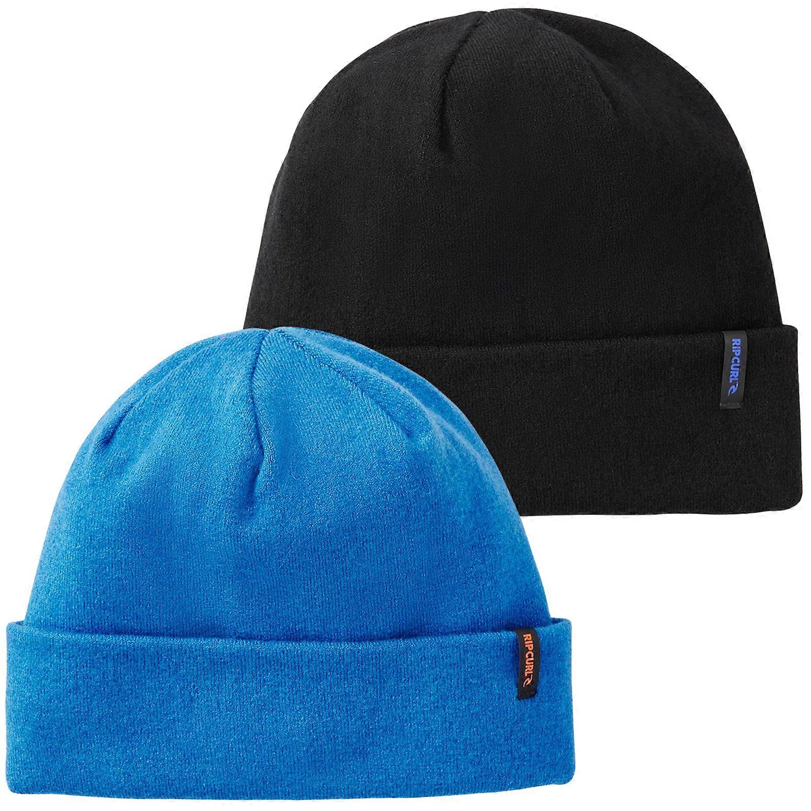 Rip Curl Mens Anti-Series Regular Fit Tech Beanie Warm Winter Mid Roll Hat