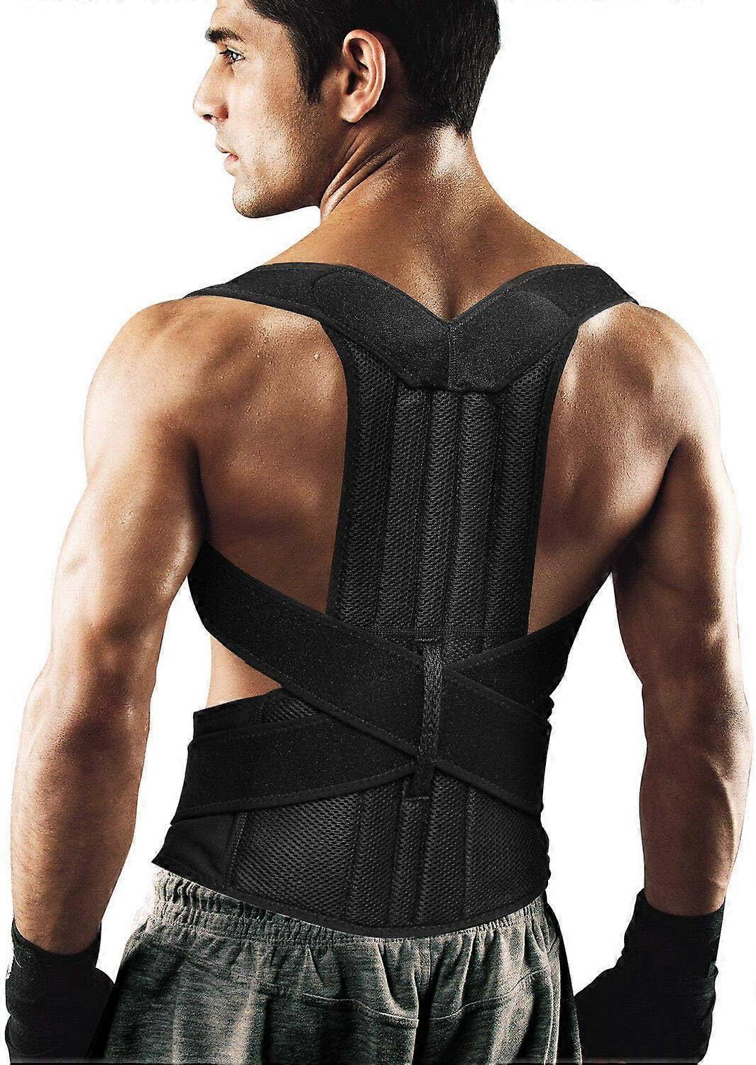 Ny Posture Corrector Back Support Brace Smärtlindring för män och kvinnor