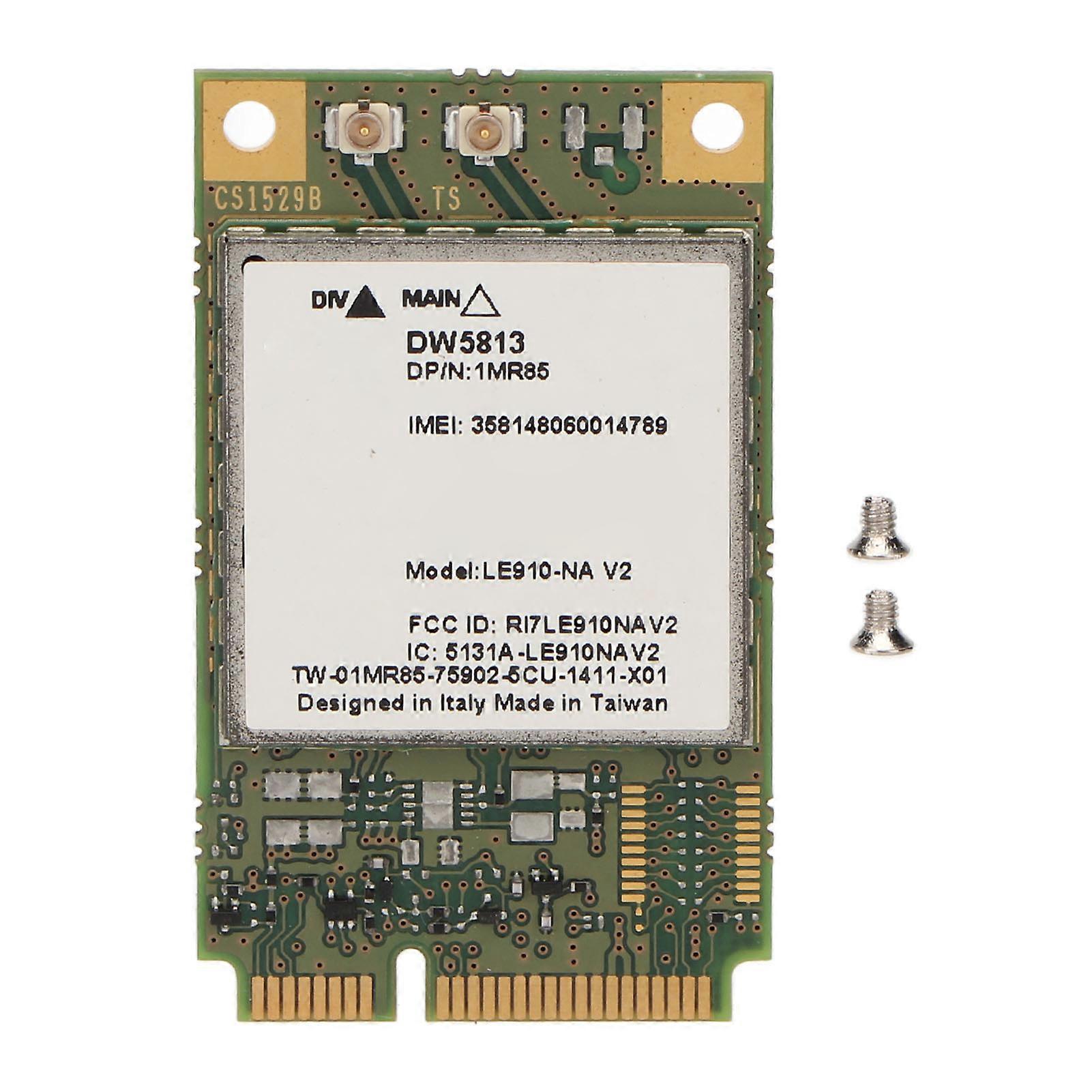 4G LTE Network Card HSPA EV DO Mini PCIe Accurate Size Stable LE910 NA WiFi Card for Laptop PDA MRM POS