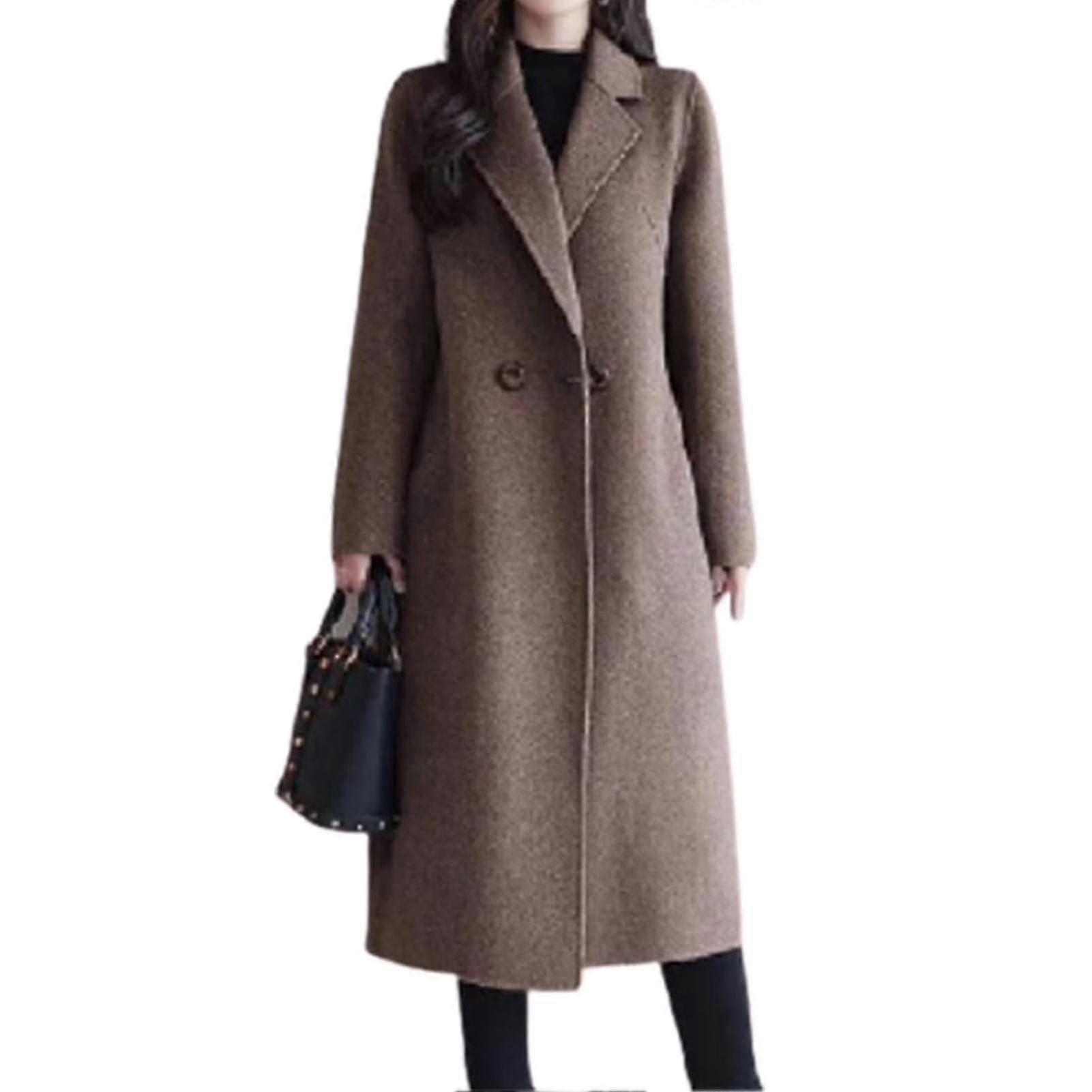 Dam Classic Lapel Overcoat - Vinter & Höst Ytterkläder Jsir