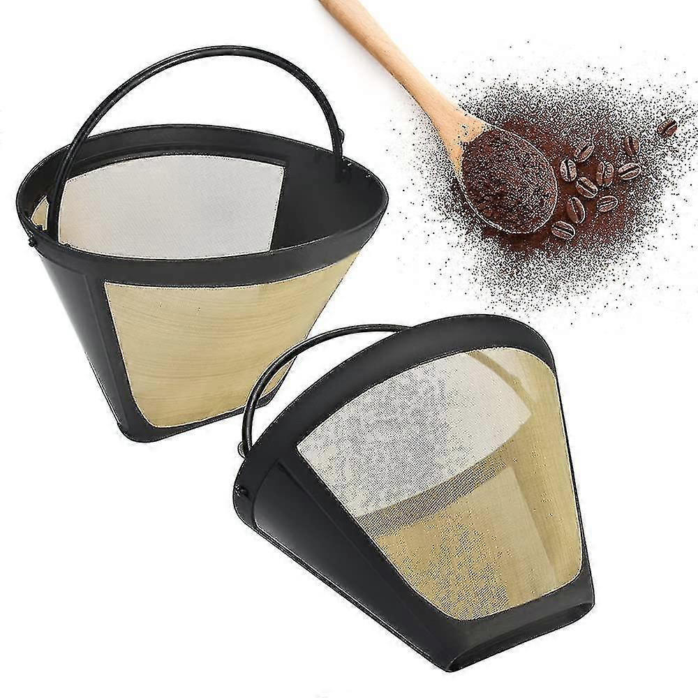 2 Pcs Coffee Filter Universal Permanent Coffee Filters Reusable Coffee Mesh