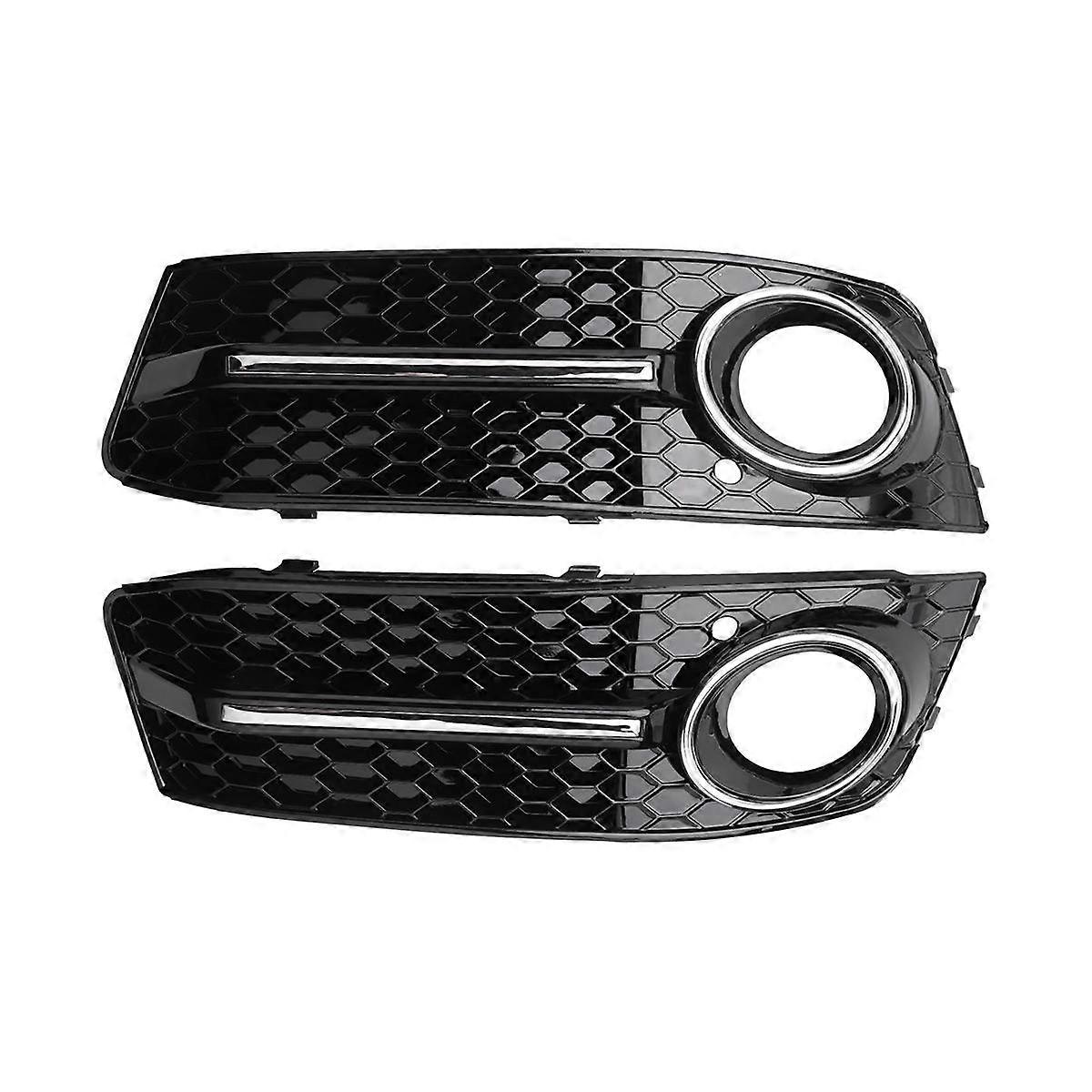 1Pari auton vasen ja oikea etupuskurin sumuvalo kampasäleiköt grilli A4 B8 2009-2012 8K0807682 8K08