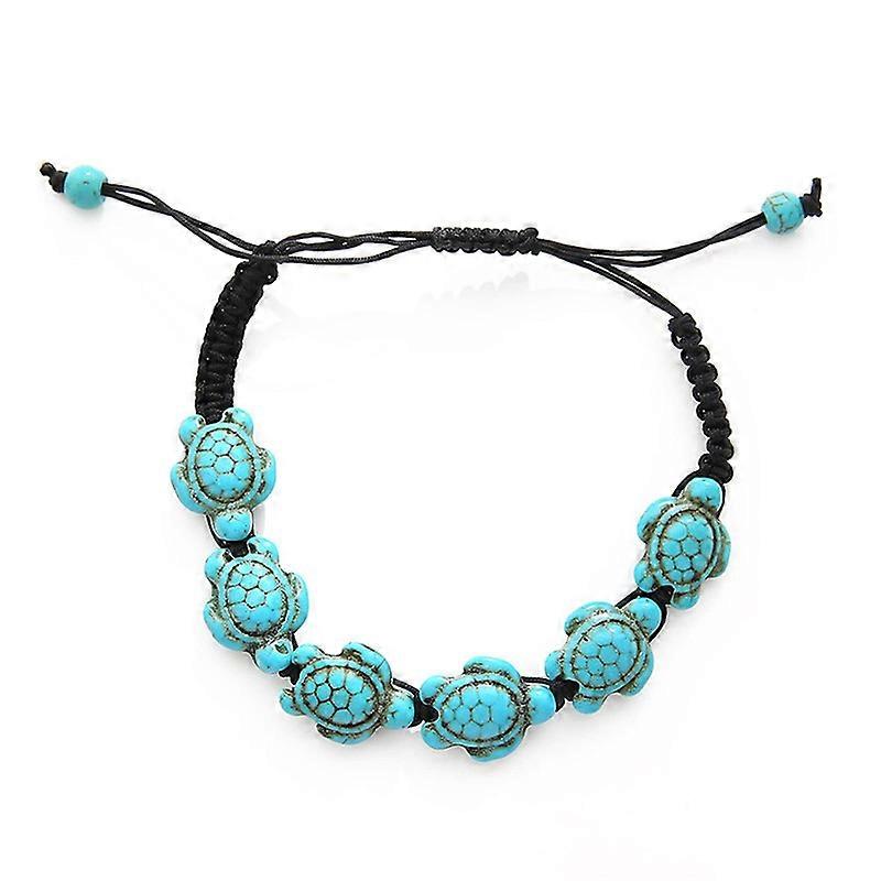 Bohemian Turquoise Turtle Bracelet Vintage