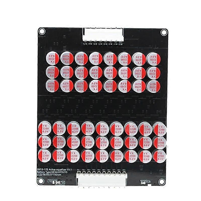 16S 5A Balance Li-Ion Lifepo4 Lto Active Lithium Battery Equalizer Balancer Plate Capacitor 48V 60V 16S
