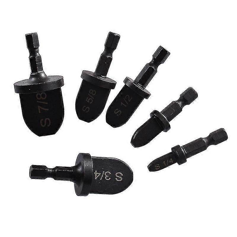 Elektrische Expander Zeshoekige Handgreep Zwart Imperial Koperen Pijp Expander Set Air Conditioning Koperen Pijp Expander (1set (6 stuks))