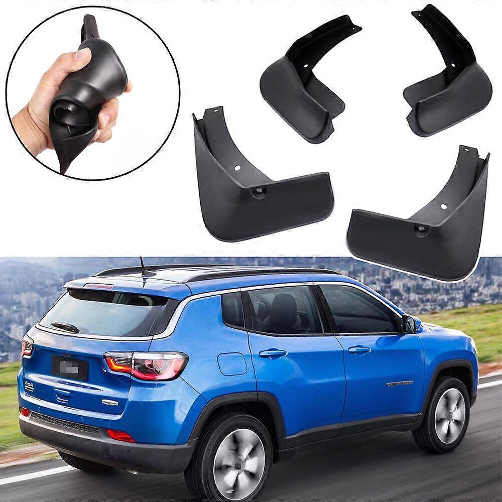 Car Mud Flaps Splash Guards Fender Mudguard for Jeep Compass 2017-2022