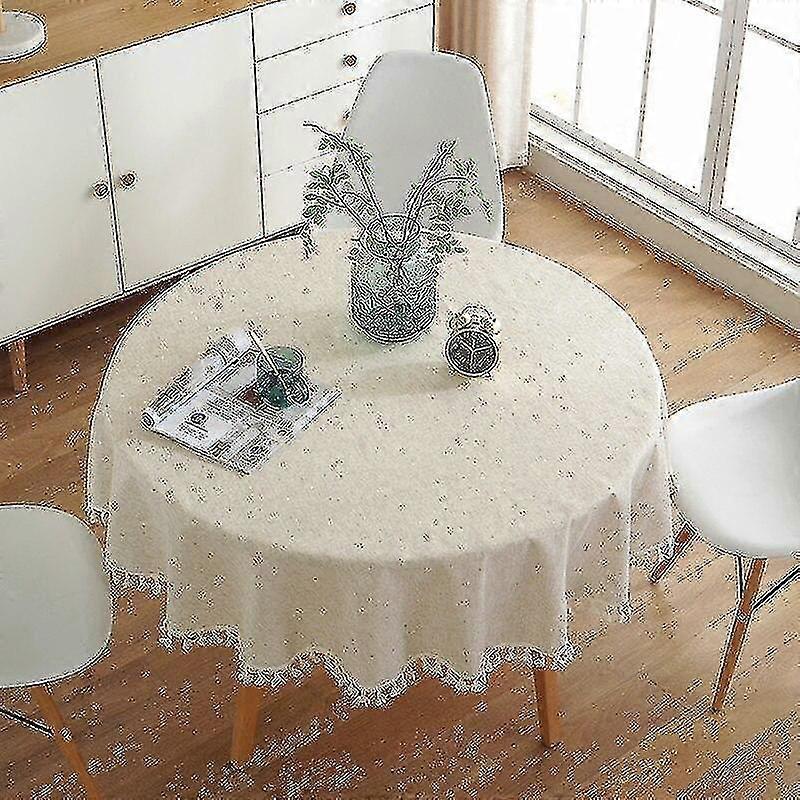 Tassels Table Cloths R Round Dining Tablecloth Hotel Table D Table