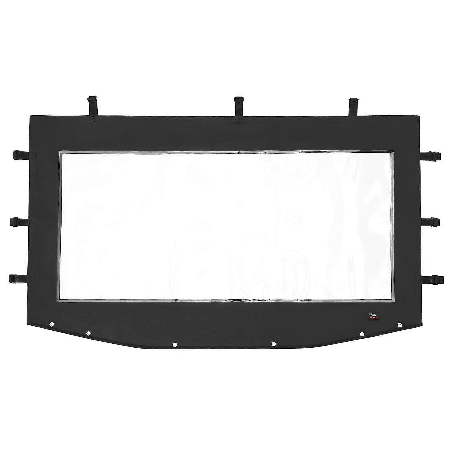 Parabrezza Anteriore UTV Finestra Impermeabile in PVC Schermo Completo Compatibile con Polaris Ranger XP 1000 Crew 2017-2023