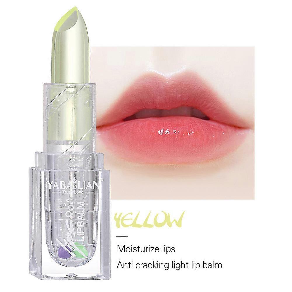 Jelly Lipstick Set Temperature Change Moisturizer Flower Lip Stick Long Lasting Nutritious Lip Balm Color Change Lip Gloss PH Color Change Changing Je