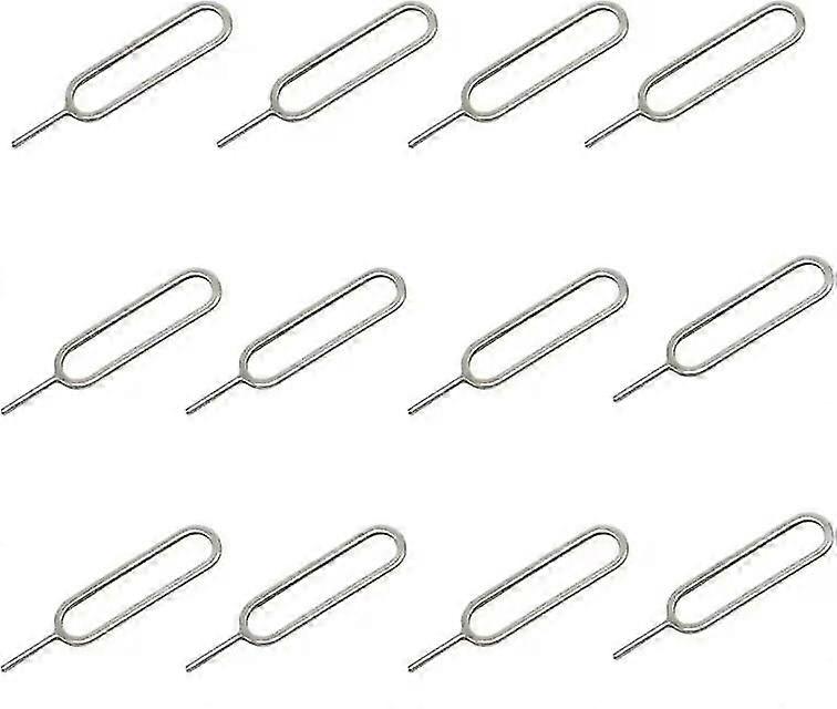 Sim Card Removal Openning Tool, Tray Eject Pins Needle Opener, Universal Sim Ejector Tool(200pcs, Silver)