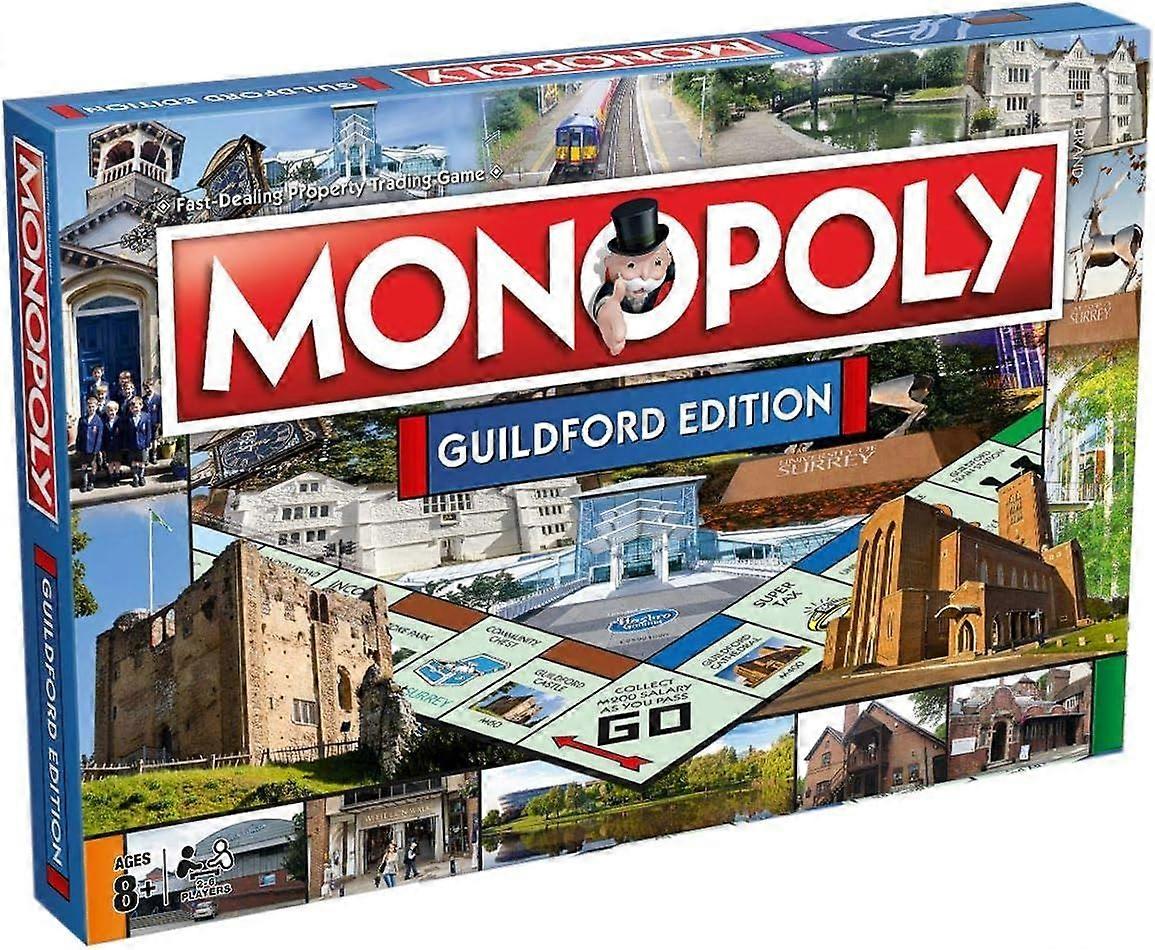 Monopoly Regional Guildford Board Game