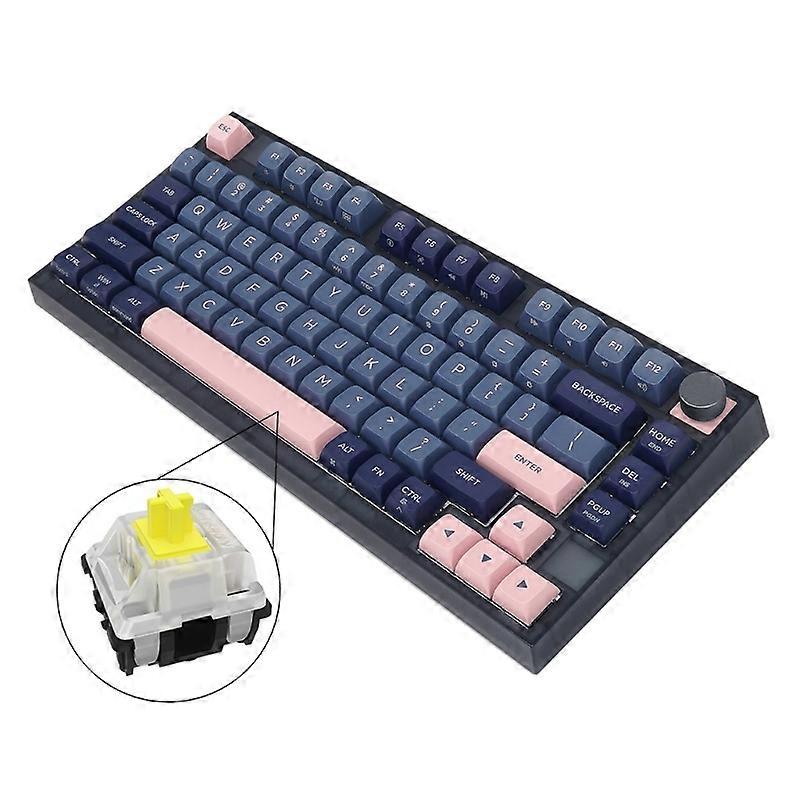 GK75 Mechanical Keyboard RGB Backlit Gaming Keyboards Gateron-Optical Switch