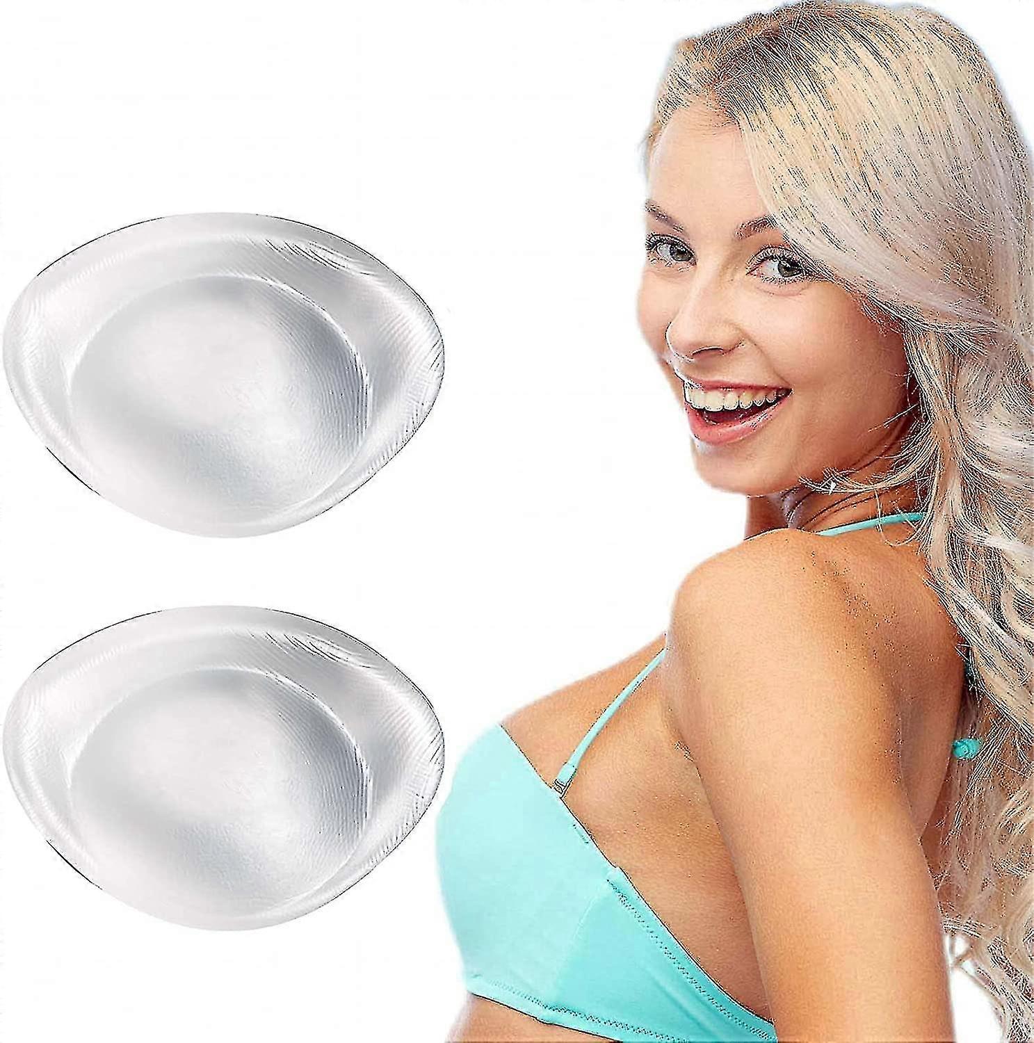 -silicone Bra Inserts, Gel Breast Pads And Breast Enhancers To Add 2 Cup