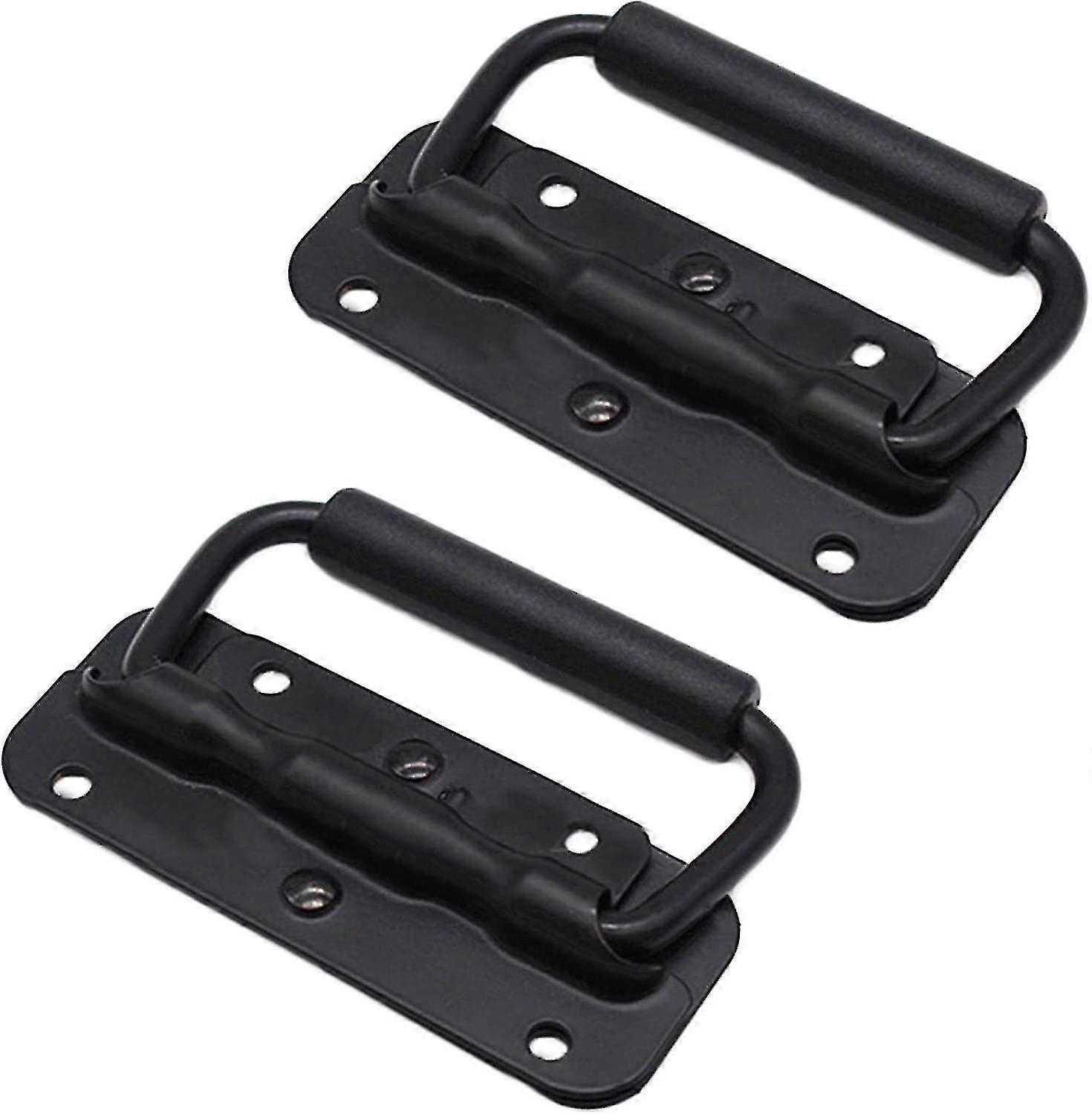 2024 Stainless Steel Pull Handles Box Handle Lifting Tool Box Spring Folding Handle Stainless Steel-HPZX