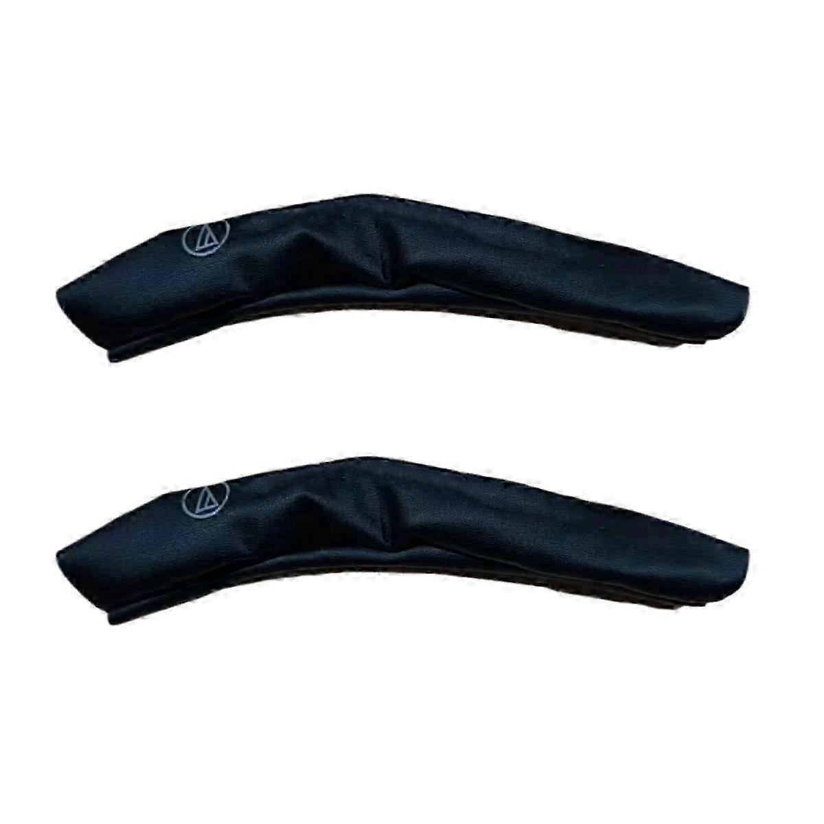 2Pcs Alternative Headband for -M20X M30 M40 M50X Headphone Cushion Replace Cover Pad Band Black