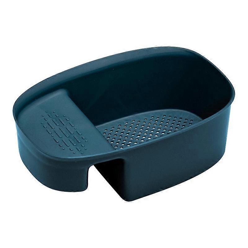 Large Capacity Drain Basket Easy to Install PP Multi-use Quick Drainage Colander Basket for Home KAESI
