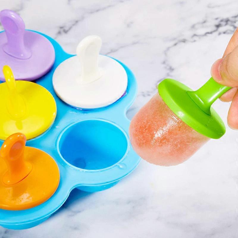 Silicone popsicle mold seven  hole supplementa