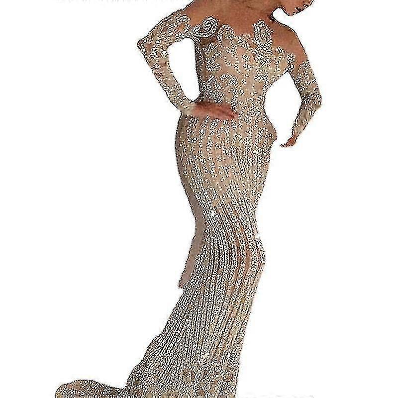 Long Elegant Women's Evening Dress