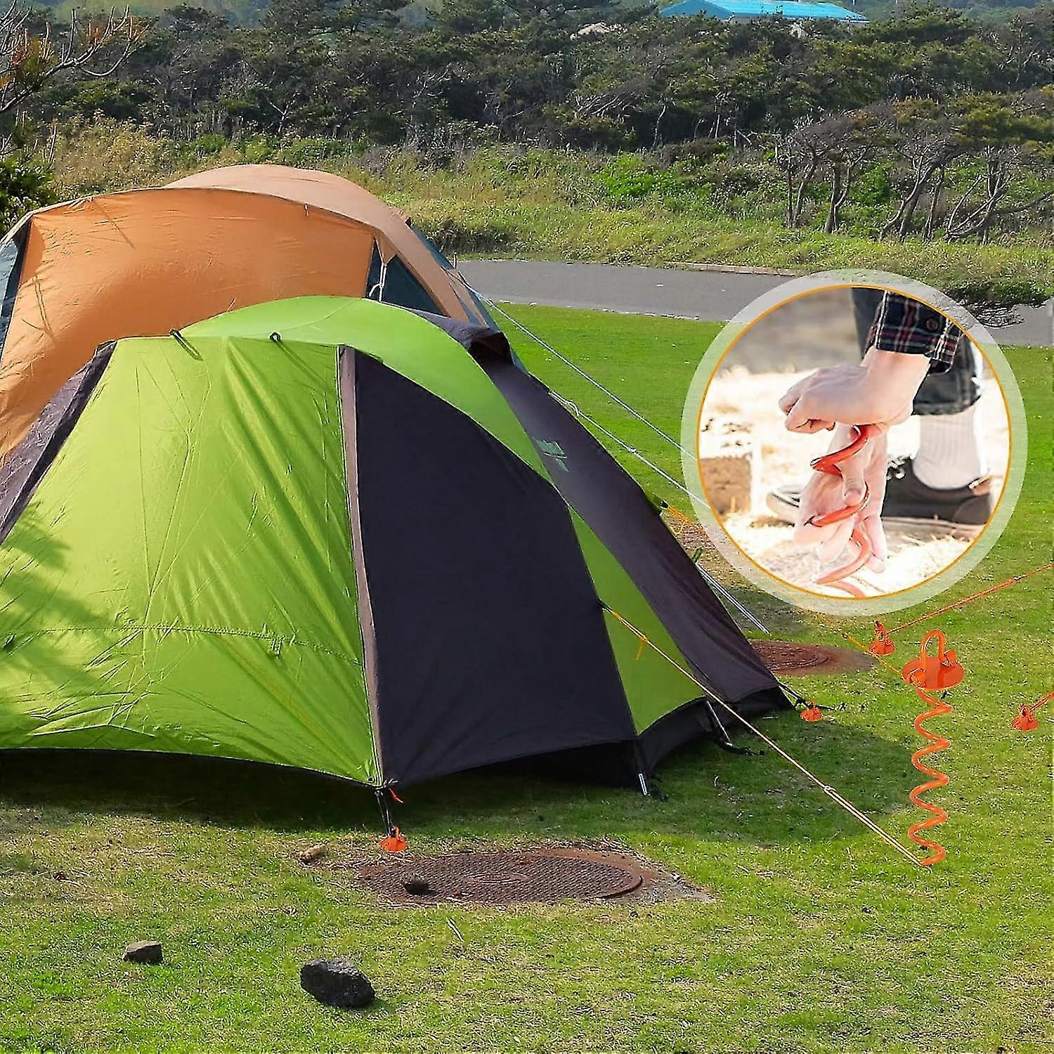 4x Trampolin Schrauben - Verzinkte Stahlschrauben 9,5x3cm Für Sicherheit