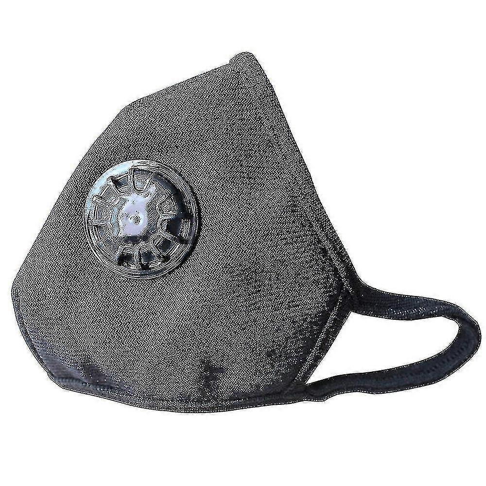 Anti Pollution Mask,6 Layer Filter Insert Anti Dust Mask With Valve Filter