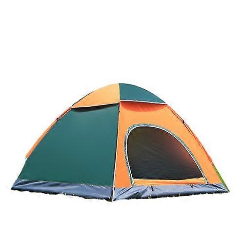 Outdoor Automatic Camping Folding Tent - Orange&Green