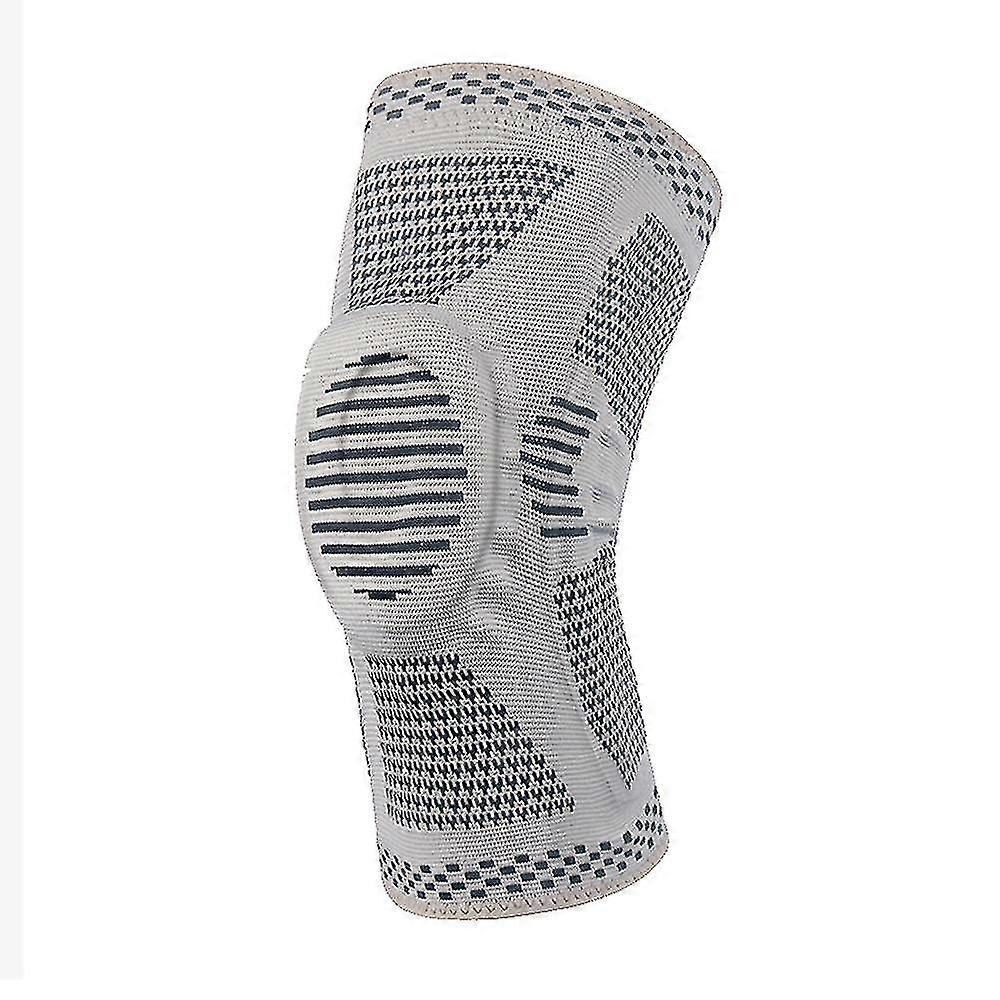 Sports Knee Pads With Silicone Pads And