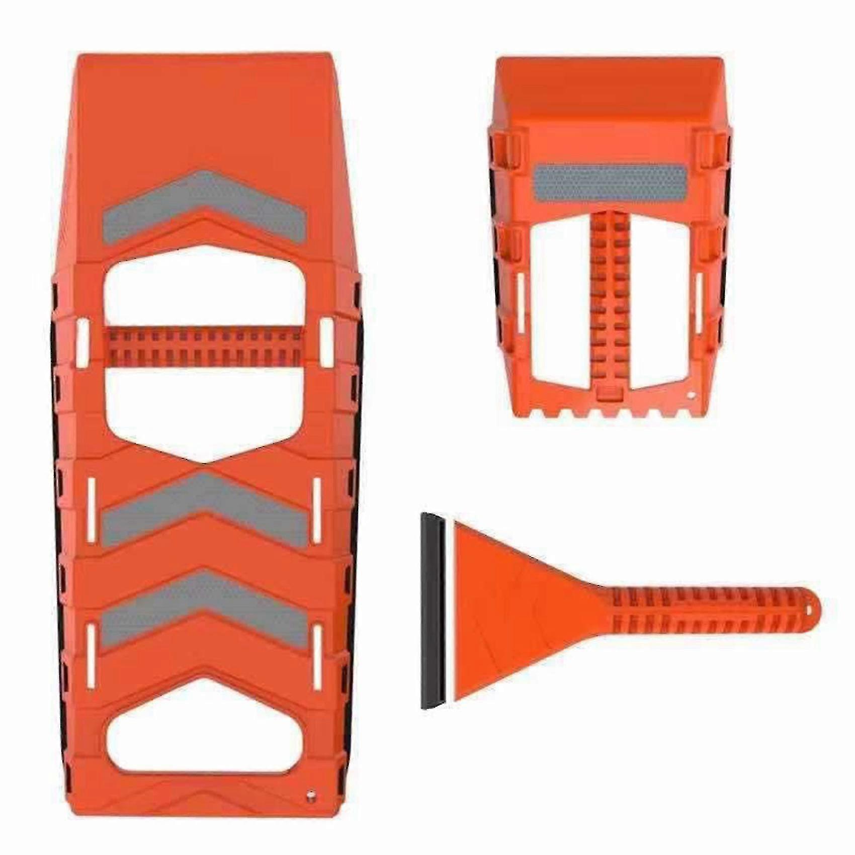 Car Tire Traction Mat Pad Snow Shovel Winter Tire Tracks Tire Emergency Traction Mats Aid Kit For I