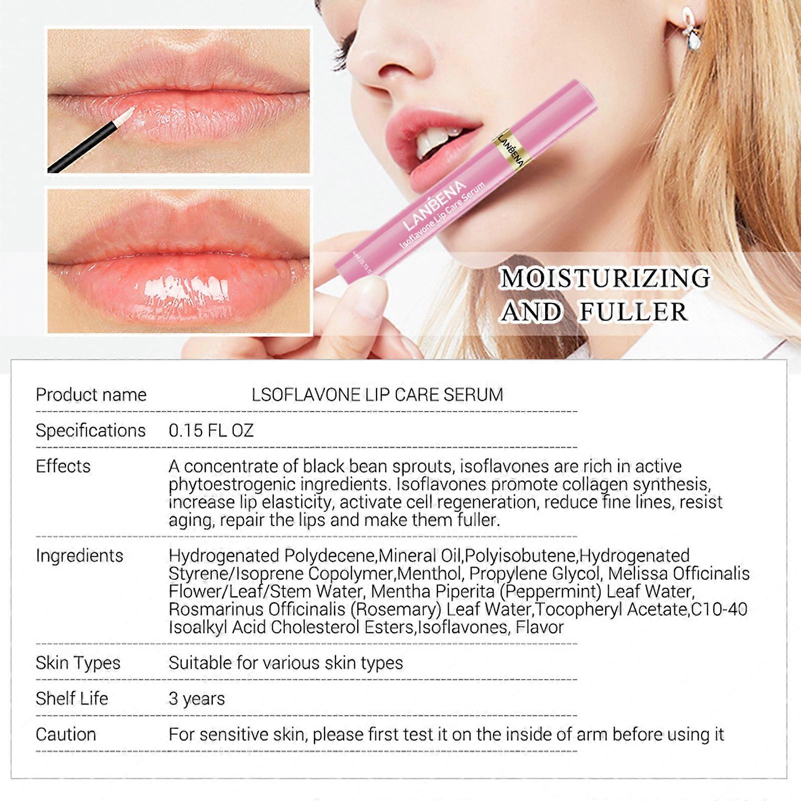 Lip Plumper Essence Enhancer Plumpering Essential Liquid Fuller Bigger Thicker 4.5ml