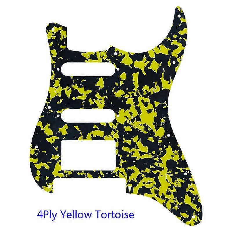 Pickguard de guitarra para US 11 furos de parafuso Strat com Floyd Rose Tremolo Bridge PAF Humbucker Single HSS Scratch Plate