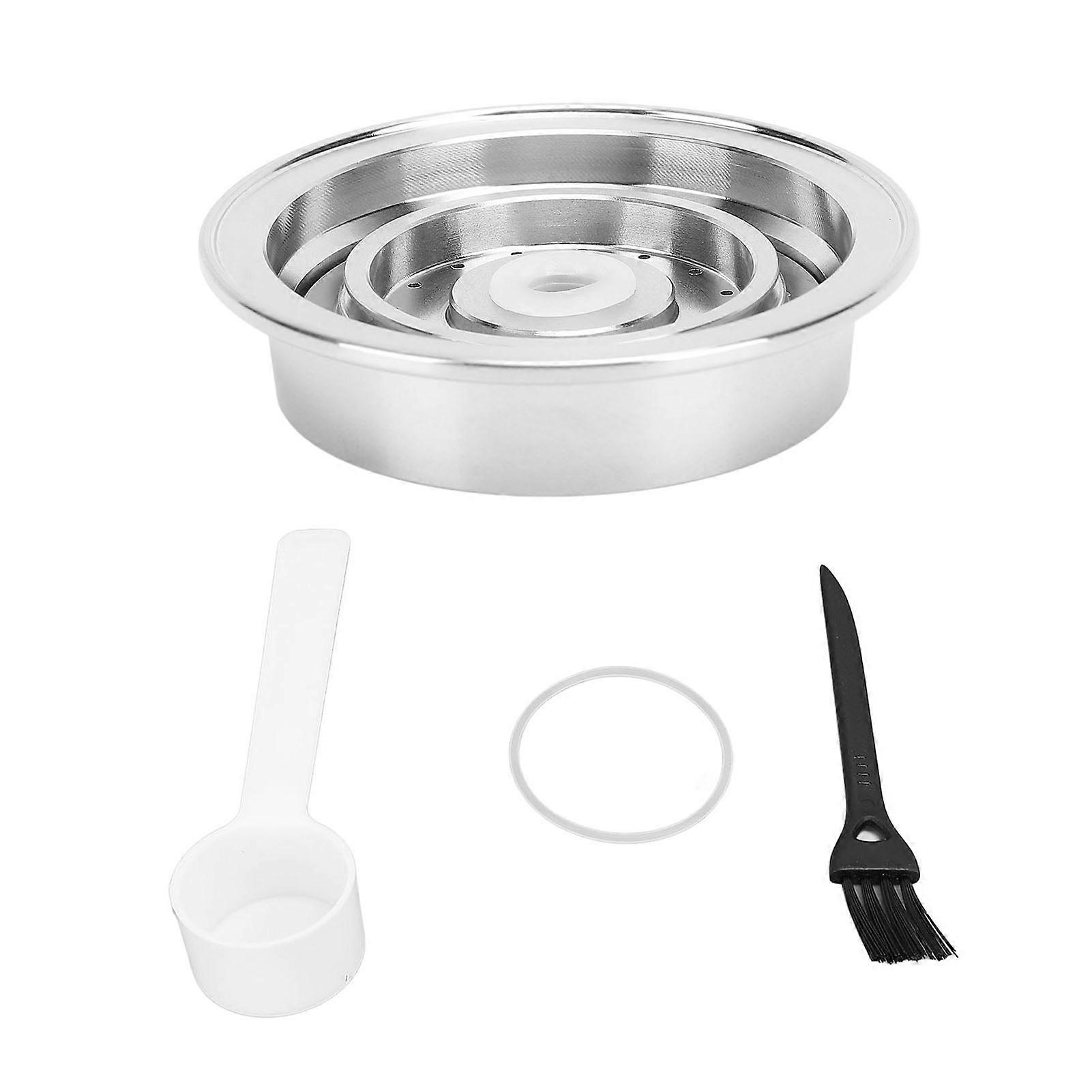 Coffee Pod Adapter Stainless Steel Reusable Convenient Use Large to Small Converter Holder for Vertuo Coffee Machine(YMCAT)