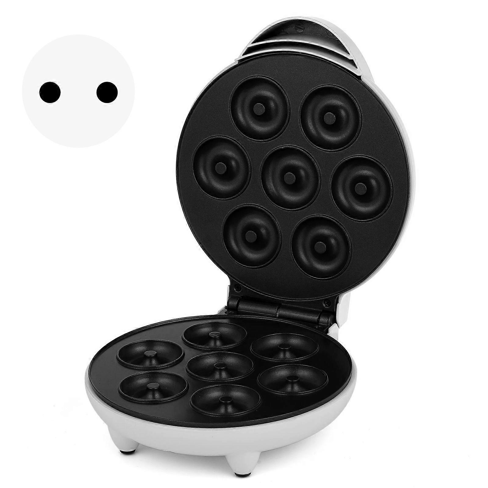 Donut Maker αντικολλητικό επίστρωμα αντιολισθητικό λευκό κομψό μίνι ντόνατ που κατασκευάζει τη μηχανή EU Plug 220V (YMCAT)