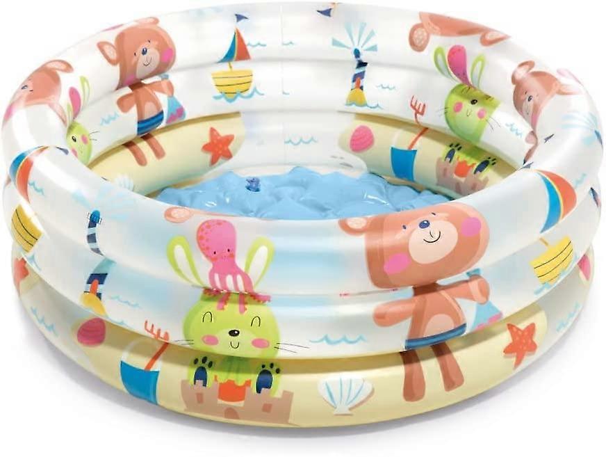 Home inflatable pool round paddling pool