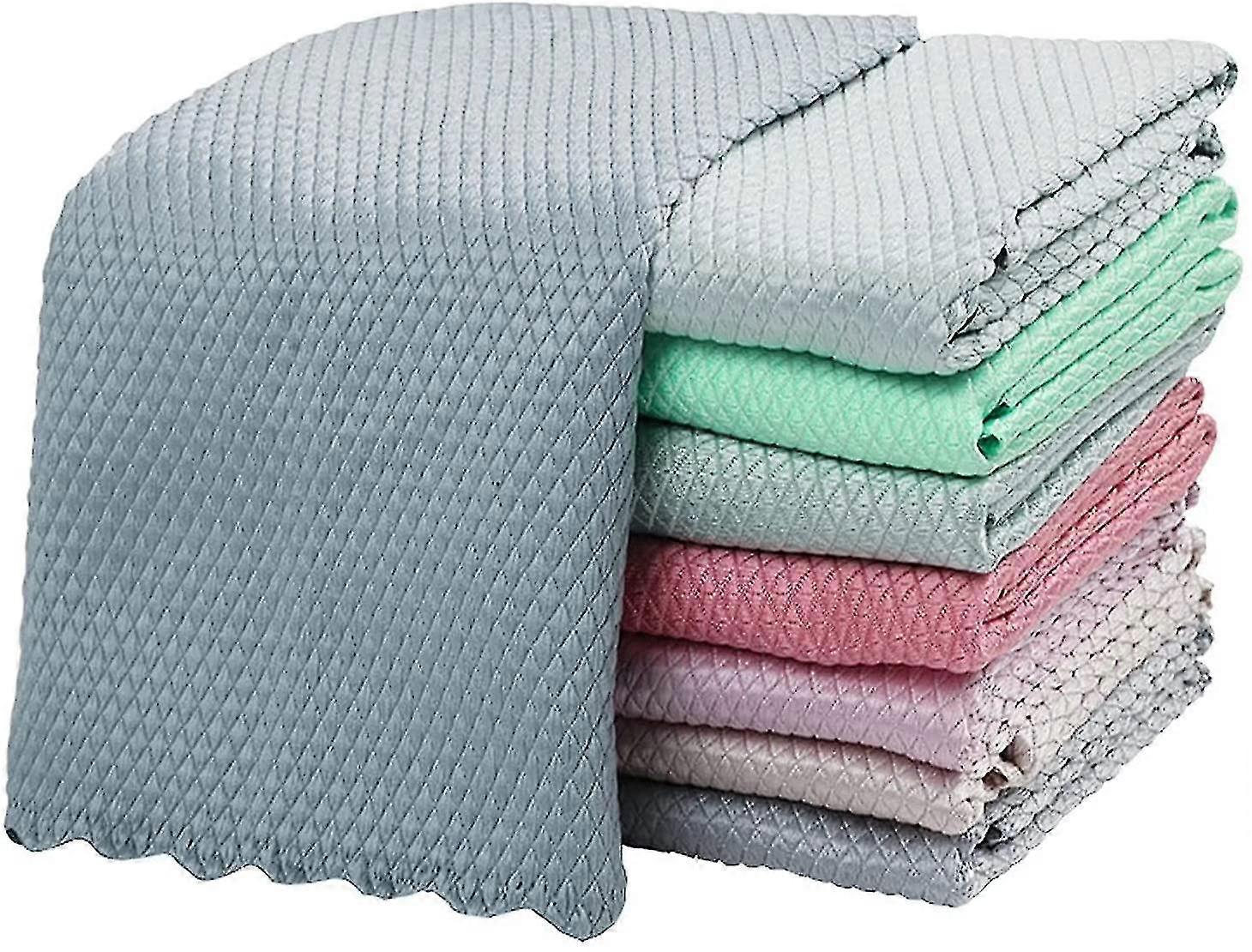 30 x 40 cm Random Color Cleaning Cloth10 stuks pluisvrije reinigingsdoek op nanoschaal