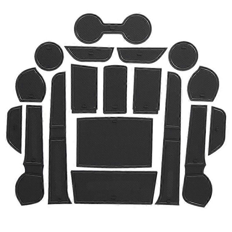 Grindmattor för SR5 Hi- Manual 15-18 Dörrdyna/kopp halkfria mattor Svart