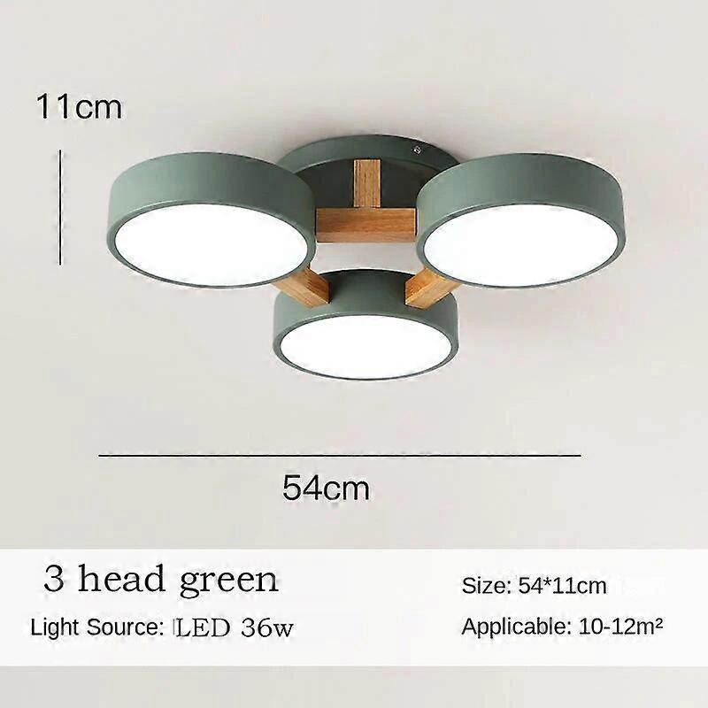 مصباح LED على الطراز الاسكندنافي أضواء خشبية صلبة غرفة نوم مصباح سقف غرفة المعيشة ثريات فيلا سقف الثريات مصنع مباشر