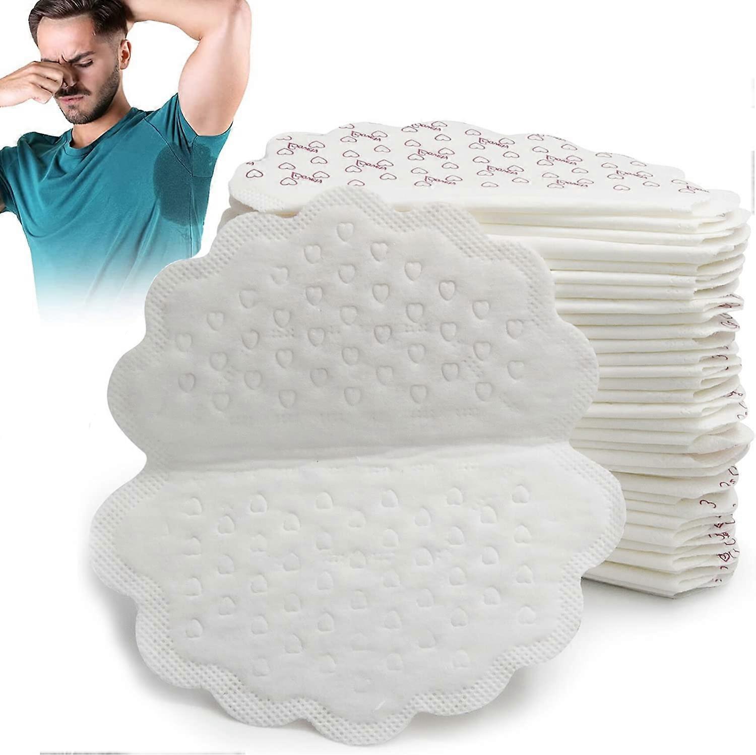 Anti-Sweat Patches, Disposable Smell Proof Pads, Invisible and Comfortable Underarm Sweat Patches for Men and Women (80 Pieces)