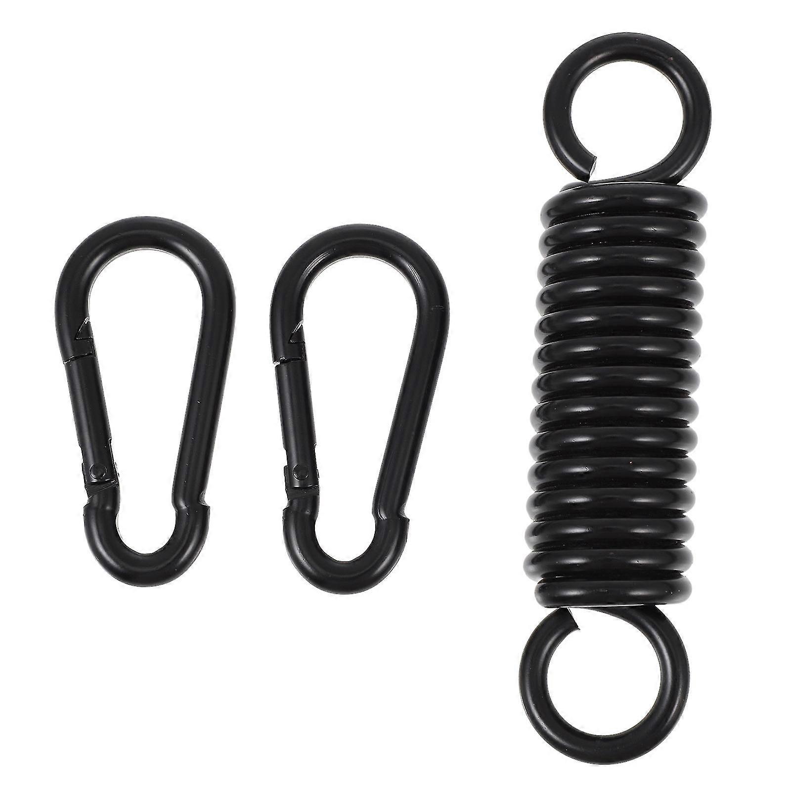 1set Hamac Chaise Suspendu Porche Swing Spring Heavy Duty Crochet en acier inoxydable