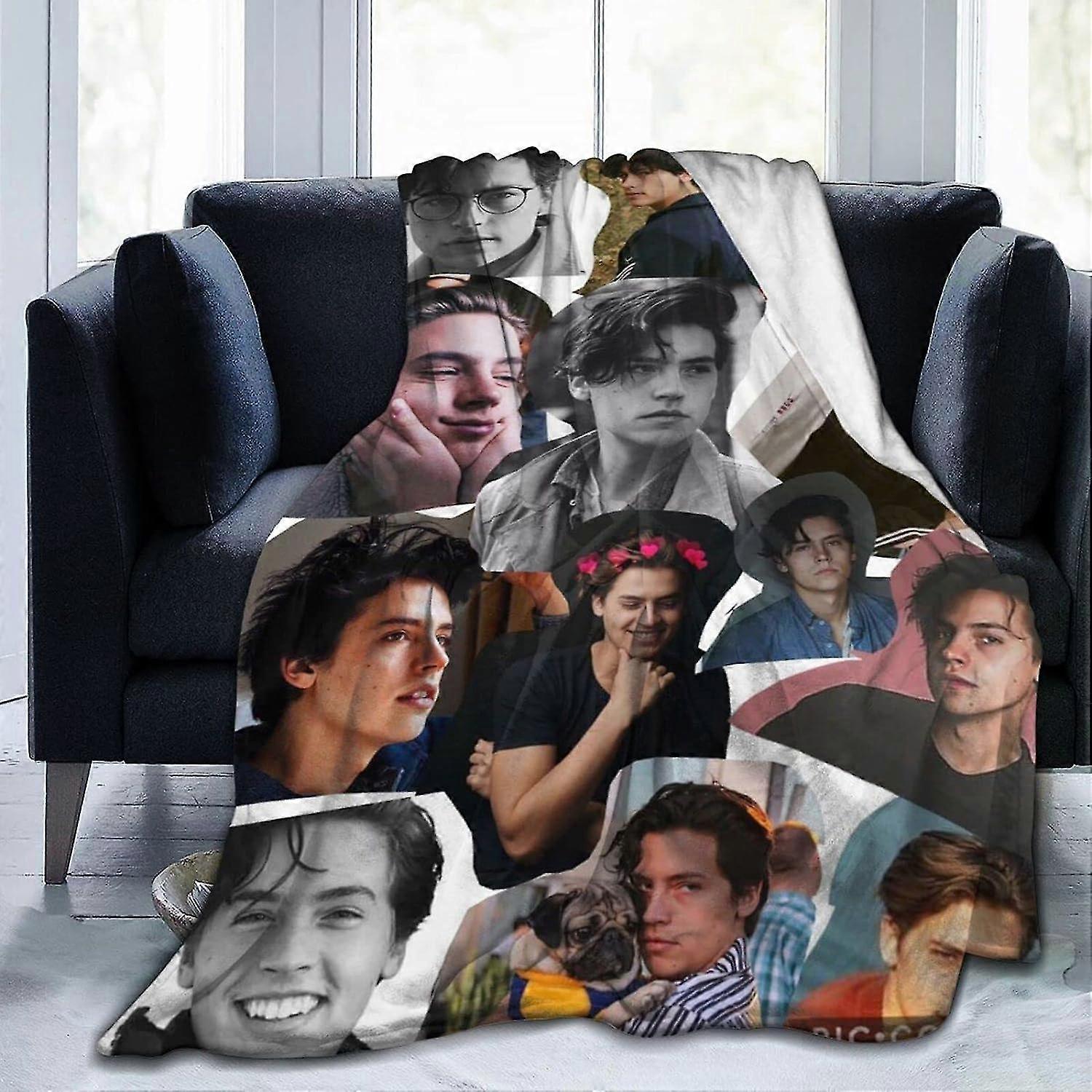 بطانية هنري كافيل ، بطانية فانيلا مريحة خفيفة الوزن ودافئة وناعمة للغاية ، بطانية من الصوف من الألياف الدقيقة ، أفخم مضاد للبيلينغ Blanjvrivjh4029