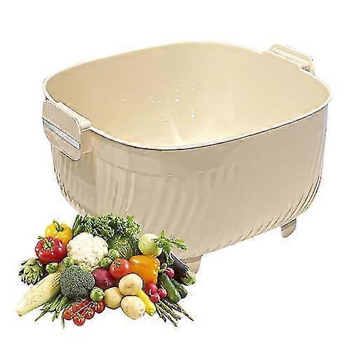 MultiFunctional Fruit Colander  Drain Bowl for Kitchen  Vegetable Drain Basket