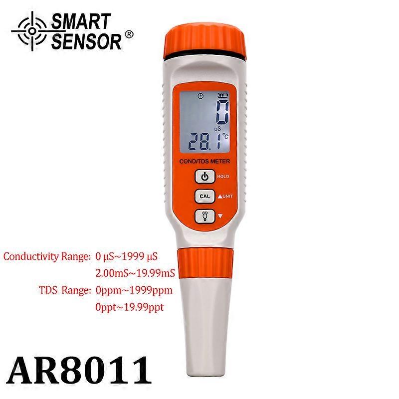 Professional Digital Water Quality Meter Conductivity Analyzer Total Dissolved Solid TDS/COND TEMP Temperature Tester AR8011