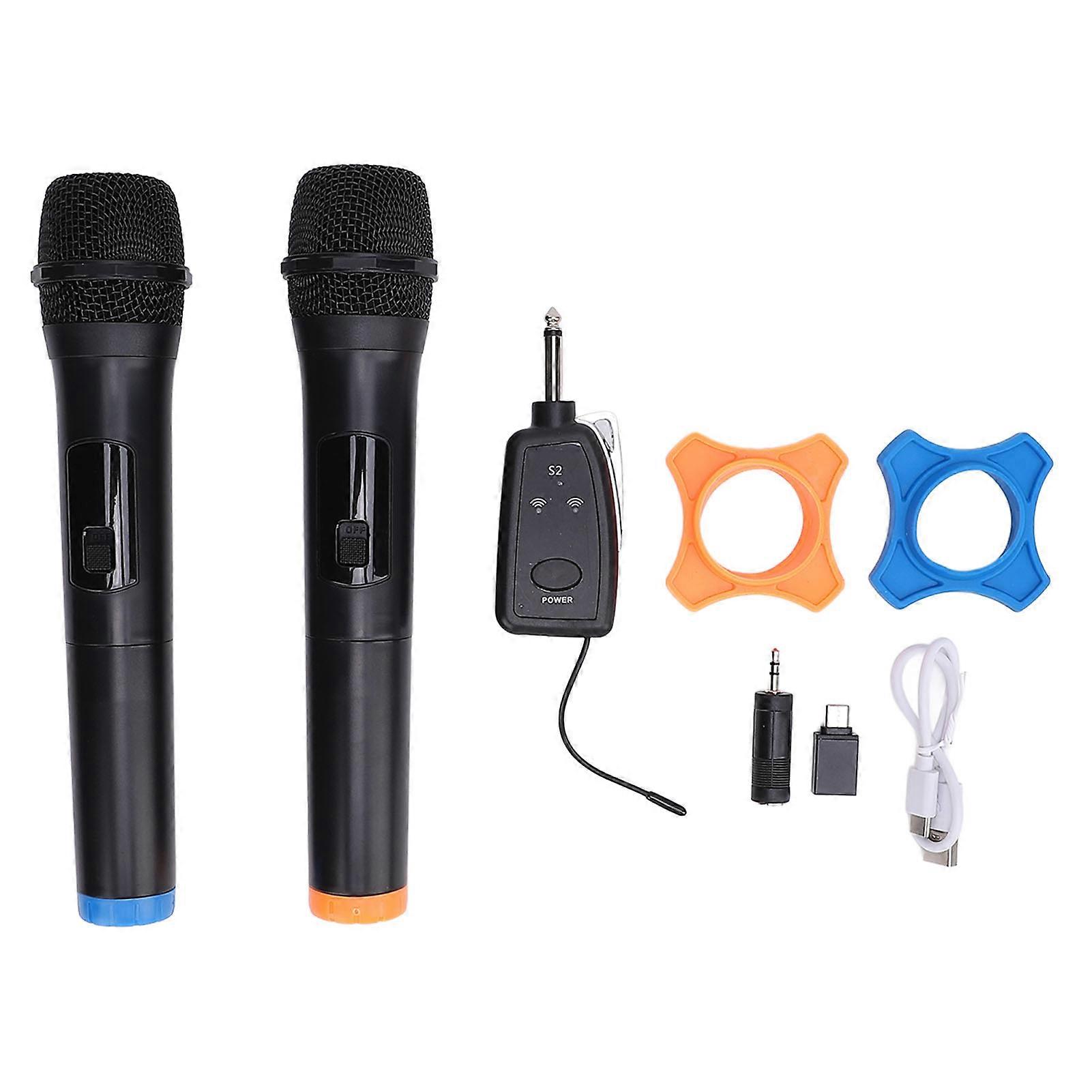 Wireless Microphone 2.4G Receiver Mic Dynamic Coil Microphone For Home Conference Presentations Live Streaming