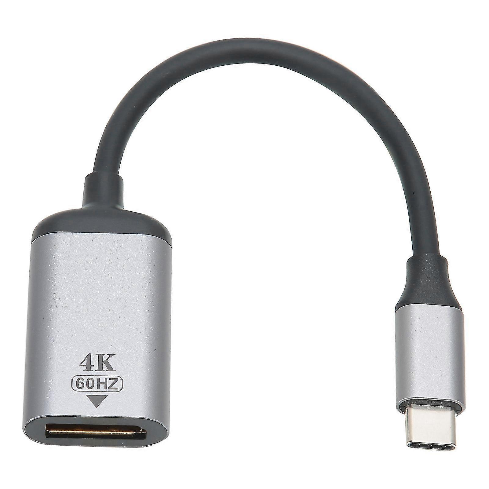 Typec Male To Dp Cable Adapter Cable Conversion Cord Cable Connector Plug Cable