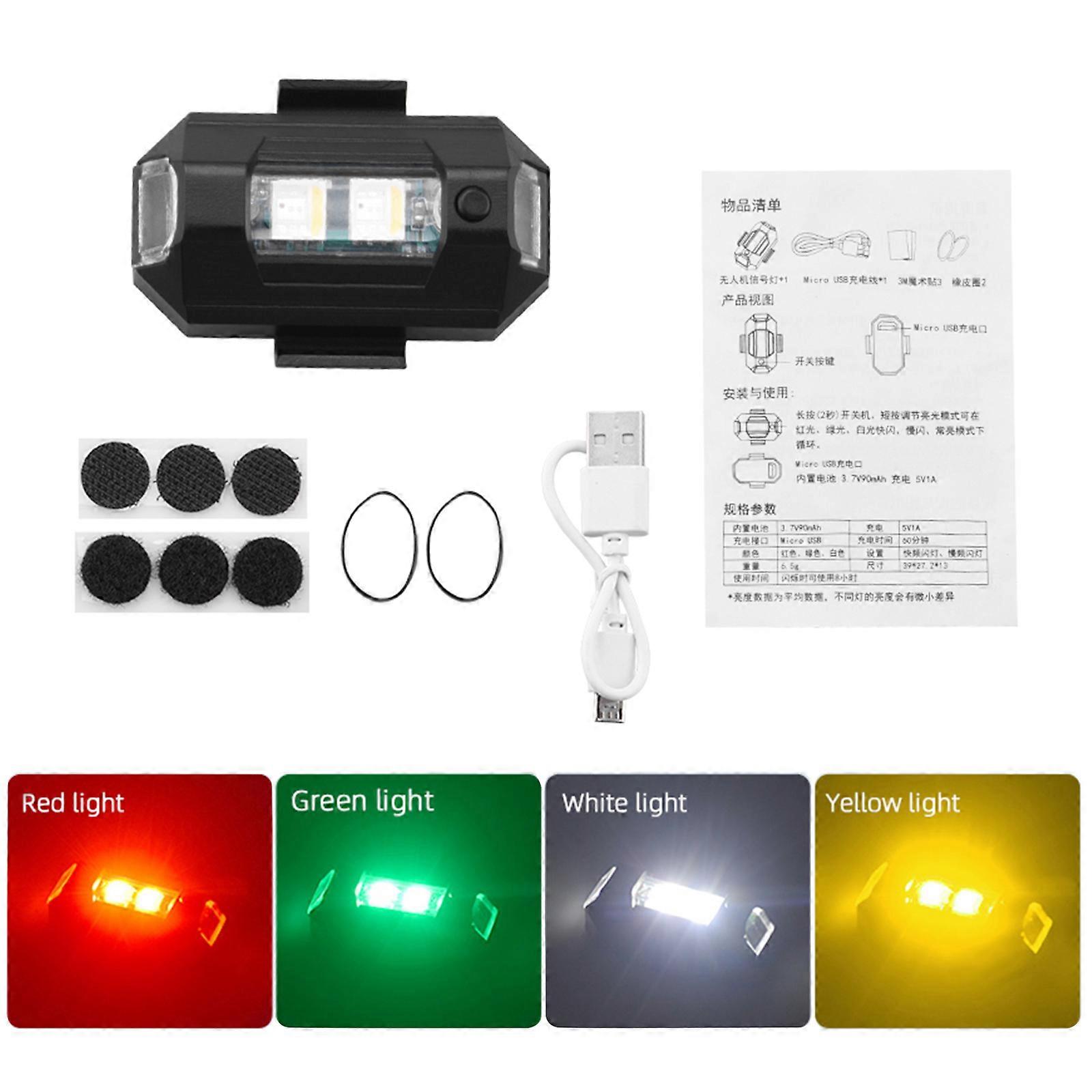 Universal Drone Stobe Light Compatible -for Dji Mavic 3Color Adjustable Anti-Collision Light